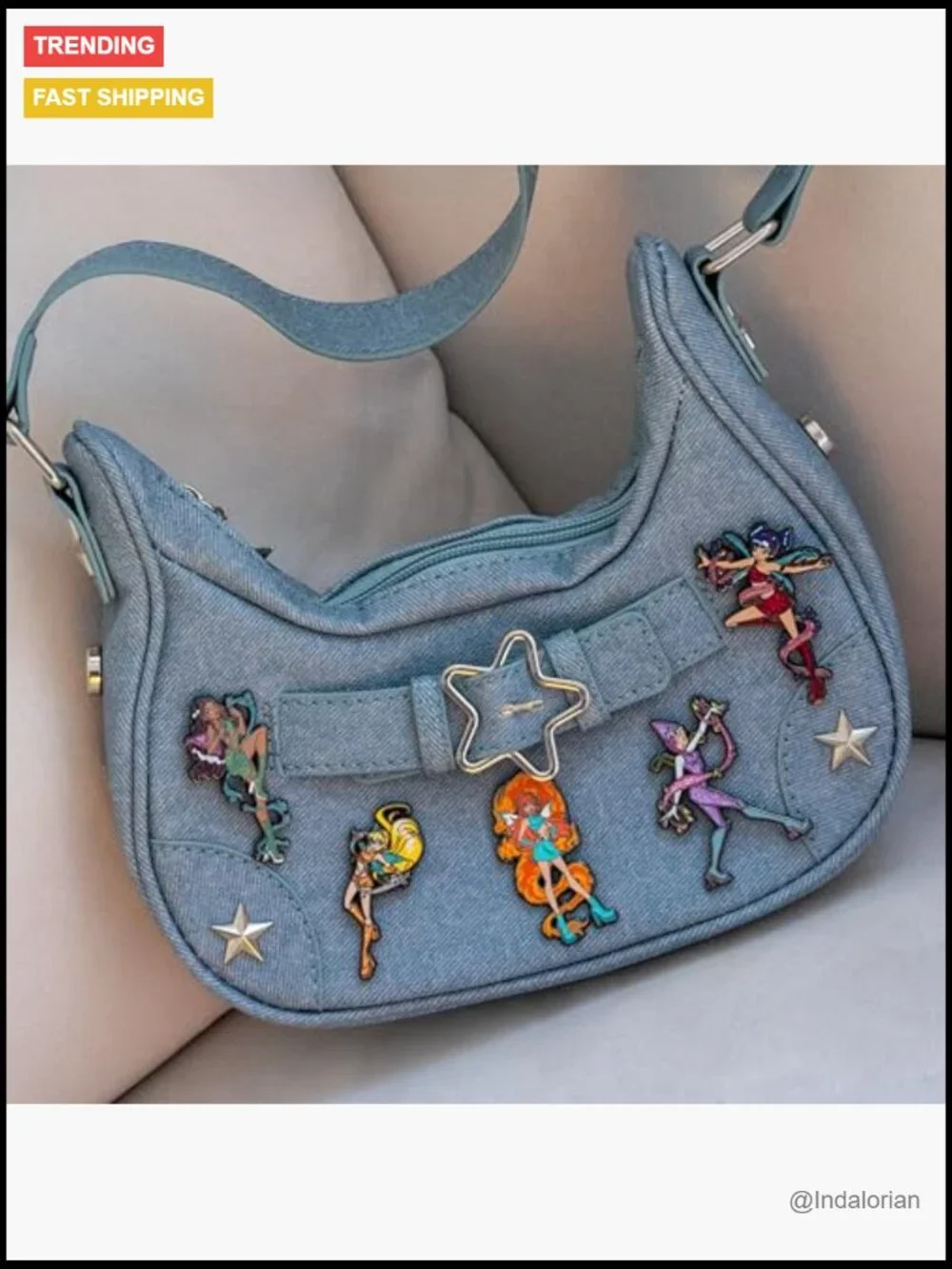 Winx Club Tecna Fairy Pin, Officially Licensed, 2
